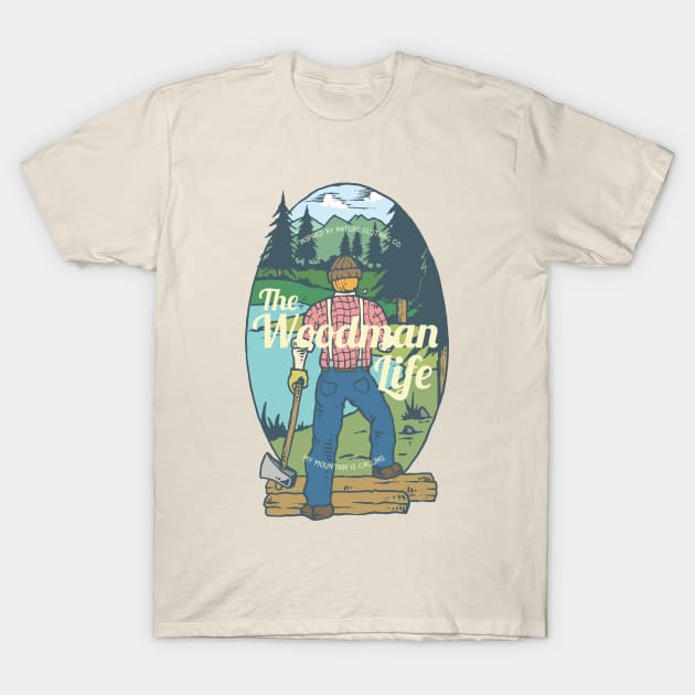 the woodman live T-Shirt by MSC.Design